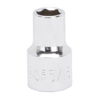 Socket Standard 5/16" x 6 Point 3/8"