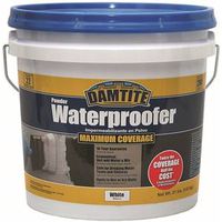 Damtite 01211 Powder Waterproofer, White, Powder, 21 lb Pail