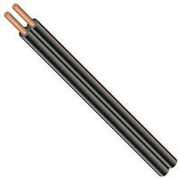 CCI 600006608 Lamp Cord, 18 AWG, 2-Conductor, 250 ft L, Copper, PVC Insulation, Black Sheath, 10 A