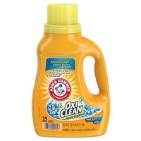 Arm & Hammer Plus OxiClean Laundry Detergent, 32.5 oz Bottle, Liquid