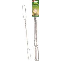 Coghlan's 8975 Toaster Fork, Chrome 4PK 20" Toaster Fork