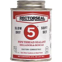 RectorSeal Thread Sealant, 0.5 pt Can, Yellow Paste (25551)