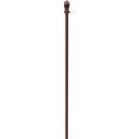 Valley Forge Blonde Wood Flag Pole, 1" Diameter (Model 60705)