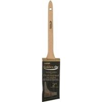 Linzer WC 2453-2 Angled Sash Brush, Natural Wood Handle, 2 in W, 2-1/2 in L China Bristle