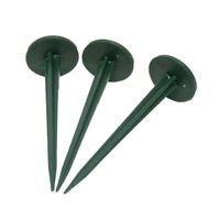 DeWitt FPR-GRN Fabric Pin, 5 in L, Green, Reusable Fabric Pegs
