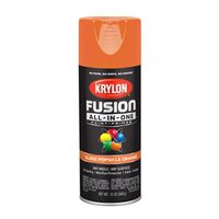 Krylon K02718007 Spray Paint, 12 Oz Can, Popsicle Orange, Exterior, Interior