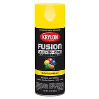 Krylon Sunbeam Gloss Spray Paint, 12 oz Can, 25 sq ft Coverage, Acrylic Base