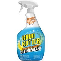 Krud Kutter DH326 Cleaner and Disinfectant, 32 oz, Clear Liquid Spray
