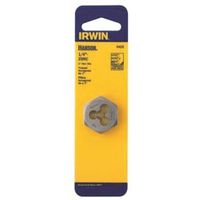 Irwin 9427 Machine Screw Die, 5/16"-18 NC, Right Hand Thread, HCS Hex Die
