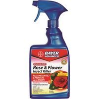 BioAdvanced 502570B Rose and Flower Insect Killer, Liquid Spray, 24 oz Dual Action
