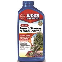 BioAdvanced 3-IN-1 Insect, Disease and Plant Mite Control Concentrate Spray, 32 oz Bottle