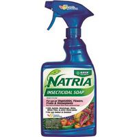 Natria 706230A Insecticidal Soap, Liquid, Spray Application, 24 oz Can