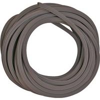 Make-2-Fit Screen Retainer Spline, 0.120" Diameter, 25 ft Length, Vinyl, Black, Round