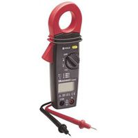 Gardner Bender GCM-221 Clamp Meter, 600 A, 600 VAC, 600 VDC, 1 MOhm, LCD Display, Black