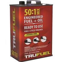 Trufuel 6525606 Red Hydrocarbon Fuel, 110 oz, 50:1 Fuel/Oil Can