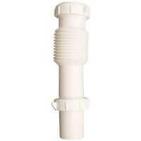 Plumb Pak PP812-7 Sink Tailpiece, 1-1/2 in x 7 in, Slip-Joint, Plastic