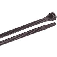 Gardner Bender 45-518UVBN Cable Tie, 6/6 Nylon, Black, 18 In L, 10/PK
