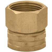 Orbit 53036 Hose to Pipe Adapter, 3/4 x 3/4 in, FHT x FNPT, Brass Swivel Adapter