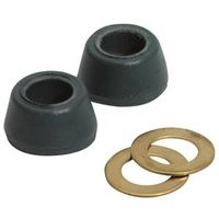 Plumb Pak PP810-31 Cone Washer and Ring, 3/8 in ID x 23/32 in OD Dia, For Faucet, Ballcock Nut