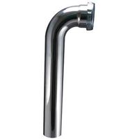 Plumb Pak PP16-7CP Waste Drain Tube, 1-1/2 in x 7 in, Brass, Chrome