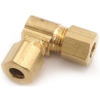 Anderson Metals Brass Tube Union Elbow, 1/4 in, 90 Degree Angle, 300 PSI (750065-04)