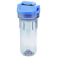 Culligan HF-360 Water Filter Housing, Buna-N/EPDM, Clear Blue