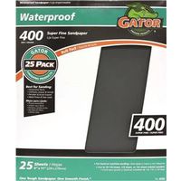 9" x 11" 400 Grit Sandpaper Sheets