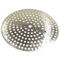 Plumb Pak 3" Diameter Drain Protector with Clip, Aluminum, Chrome for Sink (PP820-65)