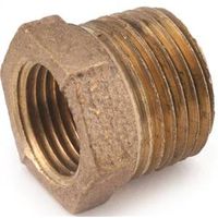 Anderson Metals Reducing Pipe Bushing, 3/8" x 1/8", Male x Female, 200 PSI (738110-0602)