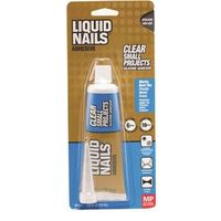 Liquid Nails LN-207 Silicone Adhesive, Clear, 2.5 oz