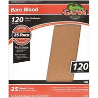9" x 11" 120G Garnet Sandpaper (1 lb)