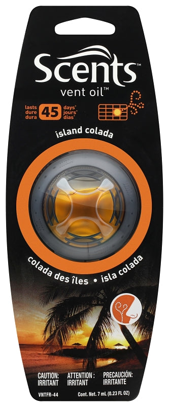 Auto Expressions Vent Fresh VNTFR-44 Air Freshener, Liquid, Island Colada