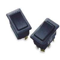 Gardner Bender GSW Series GSW-49 Rocker Switch, 10/20 A, 125/250 V, SPST, Black HD Red Rock Switch
