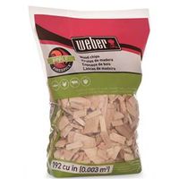 Weber Apple Wood Smoking Chips, 192 cu in Bag (17138)