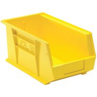 Quantum Storage Systems RQUS240YL Hang and Stack Bin, Yellow, 14-3/4 in L, 8-1/4 in W
