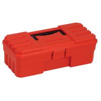Quantum Storage Systems RTB12 Tool Box, Red, 5-1/2 x 12 x 4-1/8 in