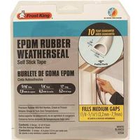Frost King Weatherseal, 5/16" W x 17' L, EPDM Rubber, Gray (V25GA)