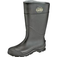 Servus Non-Insulated Black Knee Boots, Size 10, PVC Upper