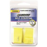 Jandorf 60796 Terminal, 12-10 AWG Wire, Yellow Plastic Insulation