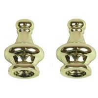 2PK BRS Finish Finial