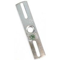 Jandorf 60204 Flat Crossbar, 4" L, 1/8 IP Thread, Zinc