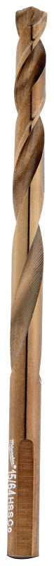 Milwaukee RED HELIX Jobber Drill Bit, 15/64 in Dia, 3.94 in OAL, Twist Flute, 2-Flute