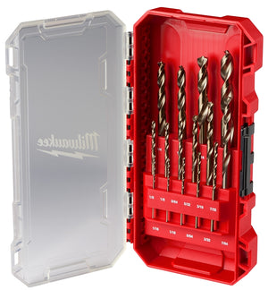 Milwaukee RED HELIX Series 15-Piece Steel Bit Drill Cobalt Set