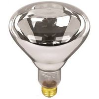 Feit Electric 125R40/1 Incandescent Lamp, 125W, BR40, Medium E26 Base, 2700K, Clear Lamp