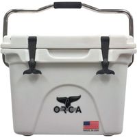 20-Quart White Insulated Cooler