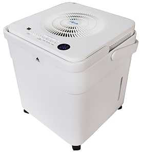 Comfort-Aire BCD-35A Cube Dehumidifier, 35 PPD, 3.1 A, 115 VAC, 345 W, 2-Speed, No Pump