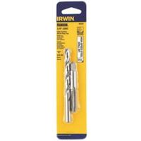 Irwin 80238 Tap and Drill Bit Set, HCS/HSS, 3/8-16 NC Tap