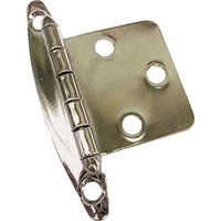 2PK 3/8"CHR Inset Hinge