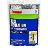 Frost King Duct Wrap, 15 ft L x 12 in W, Fiberglass, Silver (SP55/6)