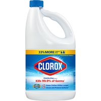Clorox Regular Bleach, 81 oz, Liquid, Bleach Concentrated Disinfecting